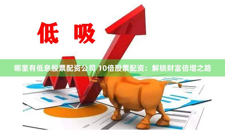 哪里有低息股票配资公司 10倍股票配资：解锁财富倍增之路
