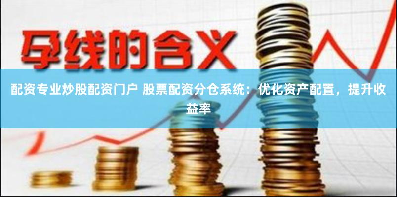 配资专业炒股配资门户 股票配资分仓系统：优化资产配置，提升收益率